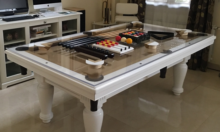 Stecche Da Biliardo Queue Nonna Ponte "CROSS" CROMO - Foto 7